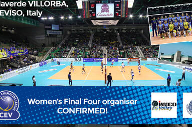Final Four Ligi Mistrzyń: Imoco Volley Conegliano gospodarzem