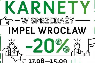 Karnety na Impel Wrocław już do kupienia!
