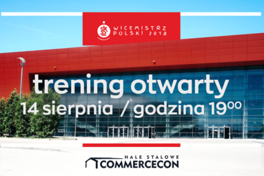 Pierwszy otwarty trening ŁKS Commercecon Łódź