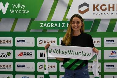 Anna Bączyńska zawodniczką #VolleyWrocław