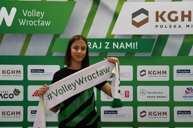 Julia Pańko dołącza do pierwszego zespołu #VolleyWrocław