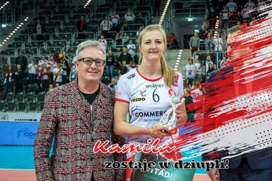 Kamila Witkowska zostaje w ŁKS Commercecon Łódź na sezon 2022/2023