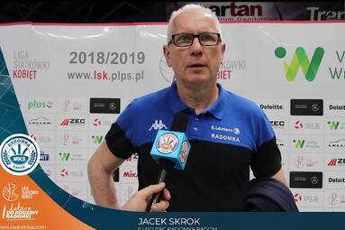Wypowiedź trenera Jacka Skroka po meczu z Volley Wrocław