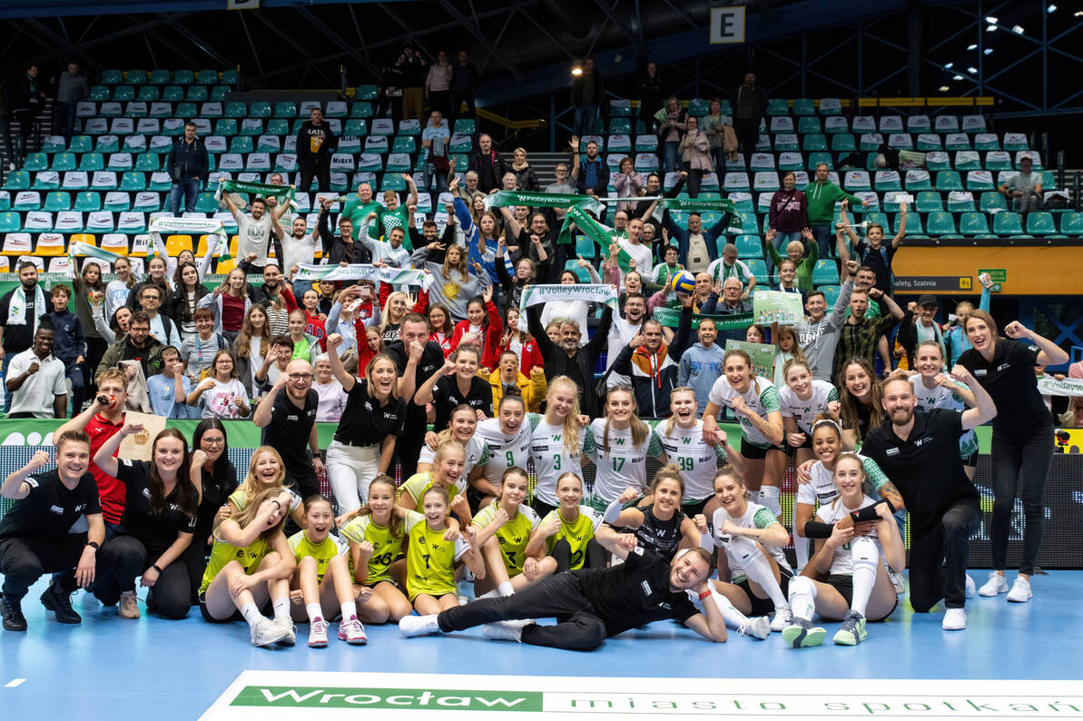 #Volley Wrocław wygrywa już po raz trzeci w tym sezonie!