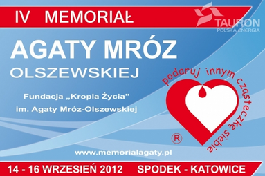 Przed Memoriałem Agaty Mróz-Olszewskiej