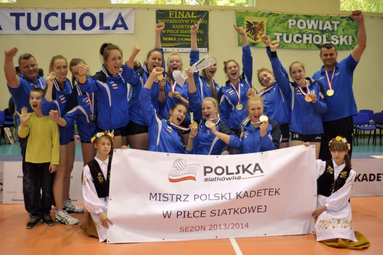 Kadetki z Malborka mistrzyniami Polski